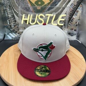 New Era 59Fifty Toronto Blue Jays Stone/Cream 7 7/8 Fitted